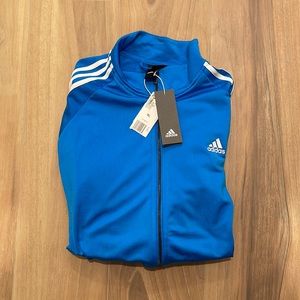 NWT Adidas Men’s Blue Track Jacket-Size XL
